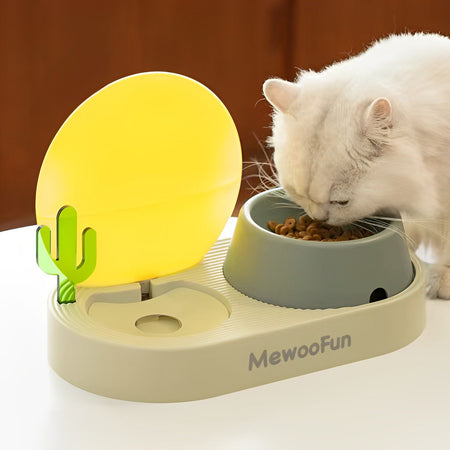 Sunset Cactus Creative Pet Food Bowl lovepetin.com