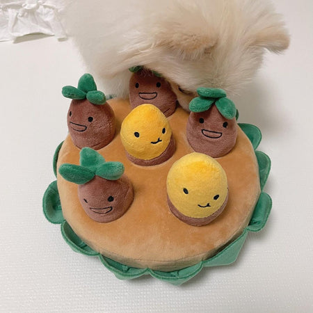 Sweet Potato Set Plush Toys with Sound lovepetin.com