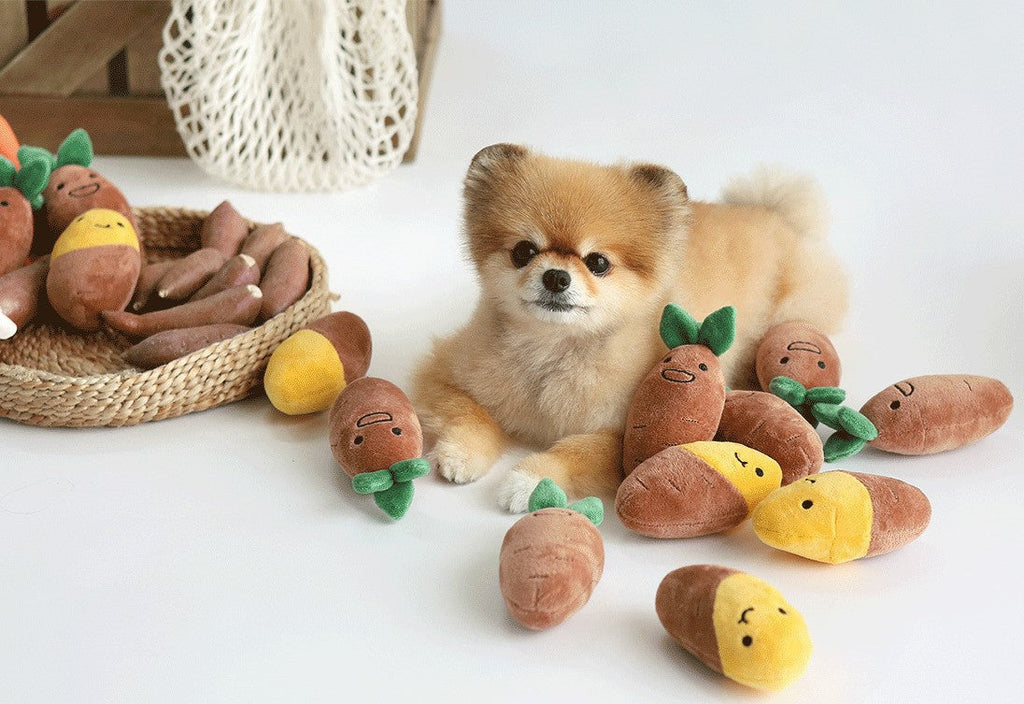 Sweet Potato Set Plush Toys with Sound lovepetin.com