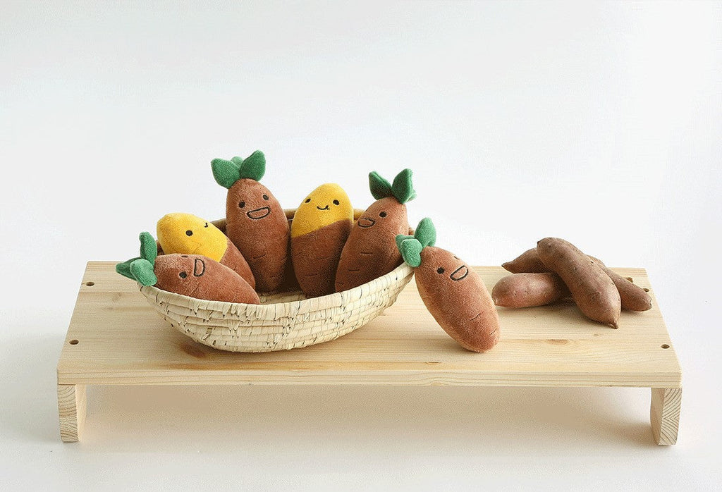 Sweet Potato Set Plush Toys with Sound lovepetin.com