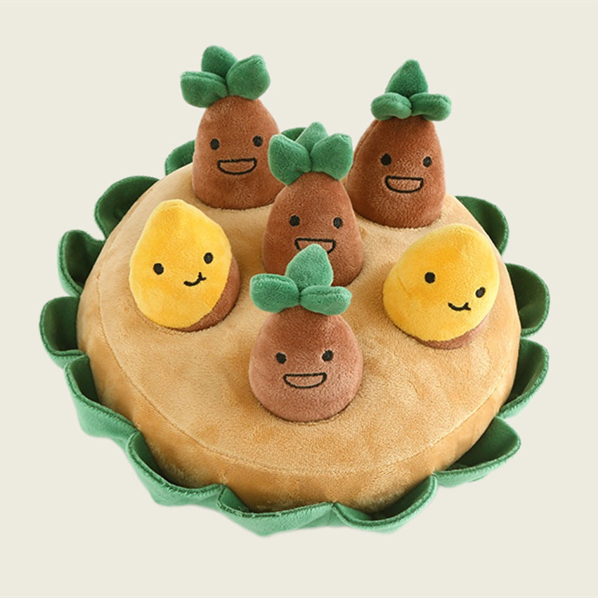 Sweet Potato Set Plush Toys with Sound lovepetin.com