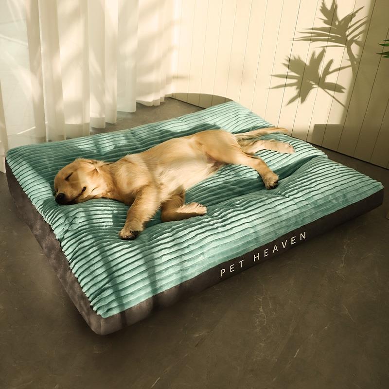 Thick and Warm Striated Dog Bed lovepetin.com