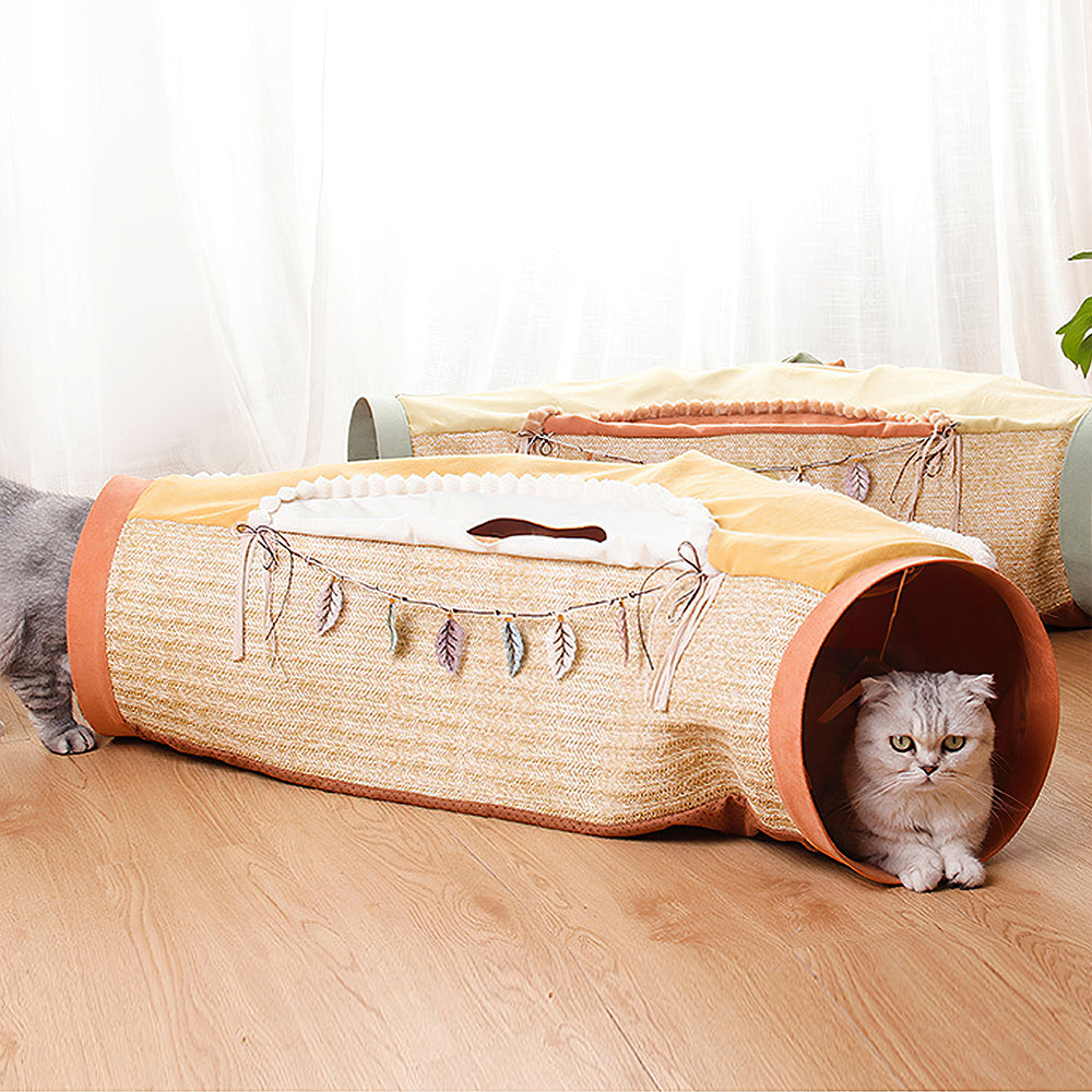 Tribe Style Cat Tunnel lovepetin.com