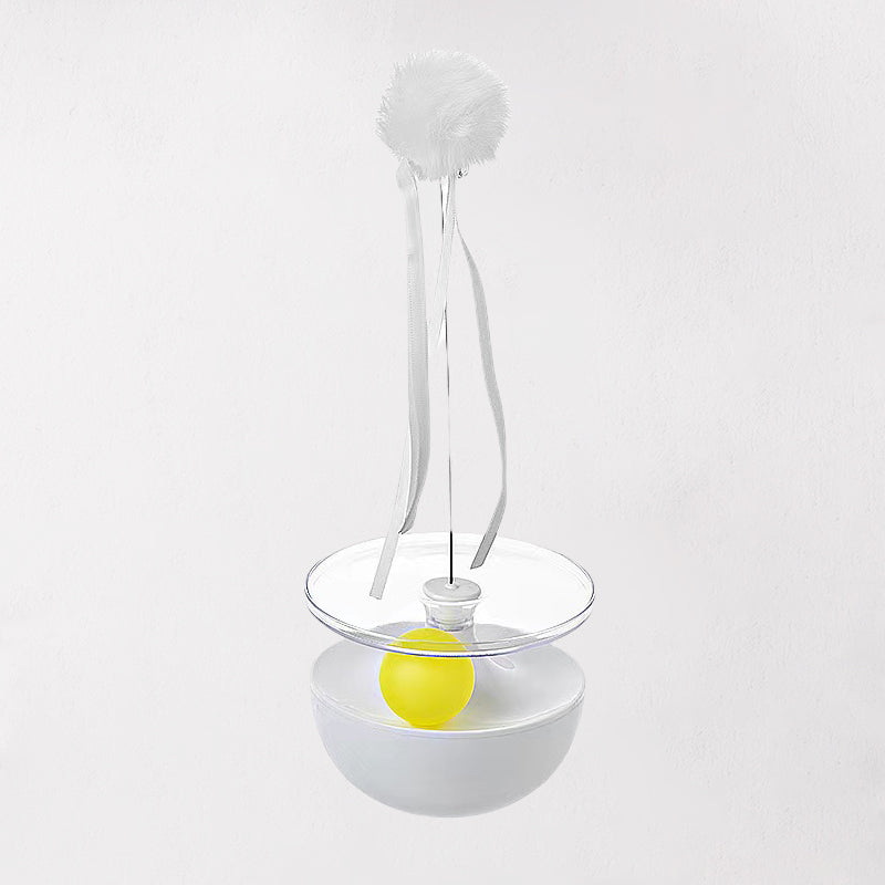 Tumbler Cat Toy with Riband lovepetin.com