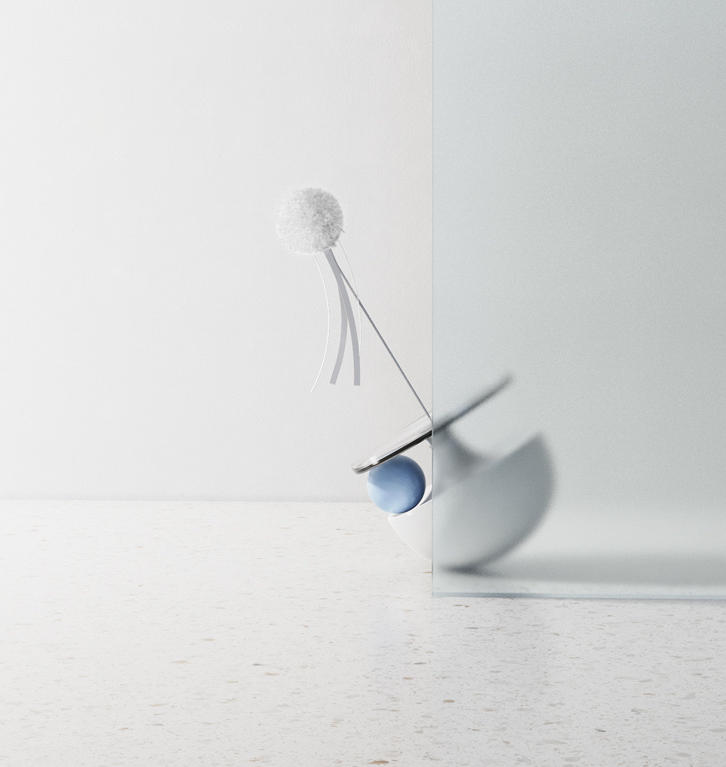 Tumbler Cat Toy with Riband lovepetin.com