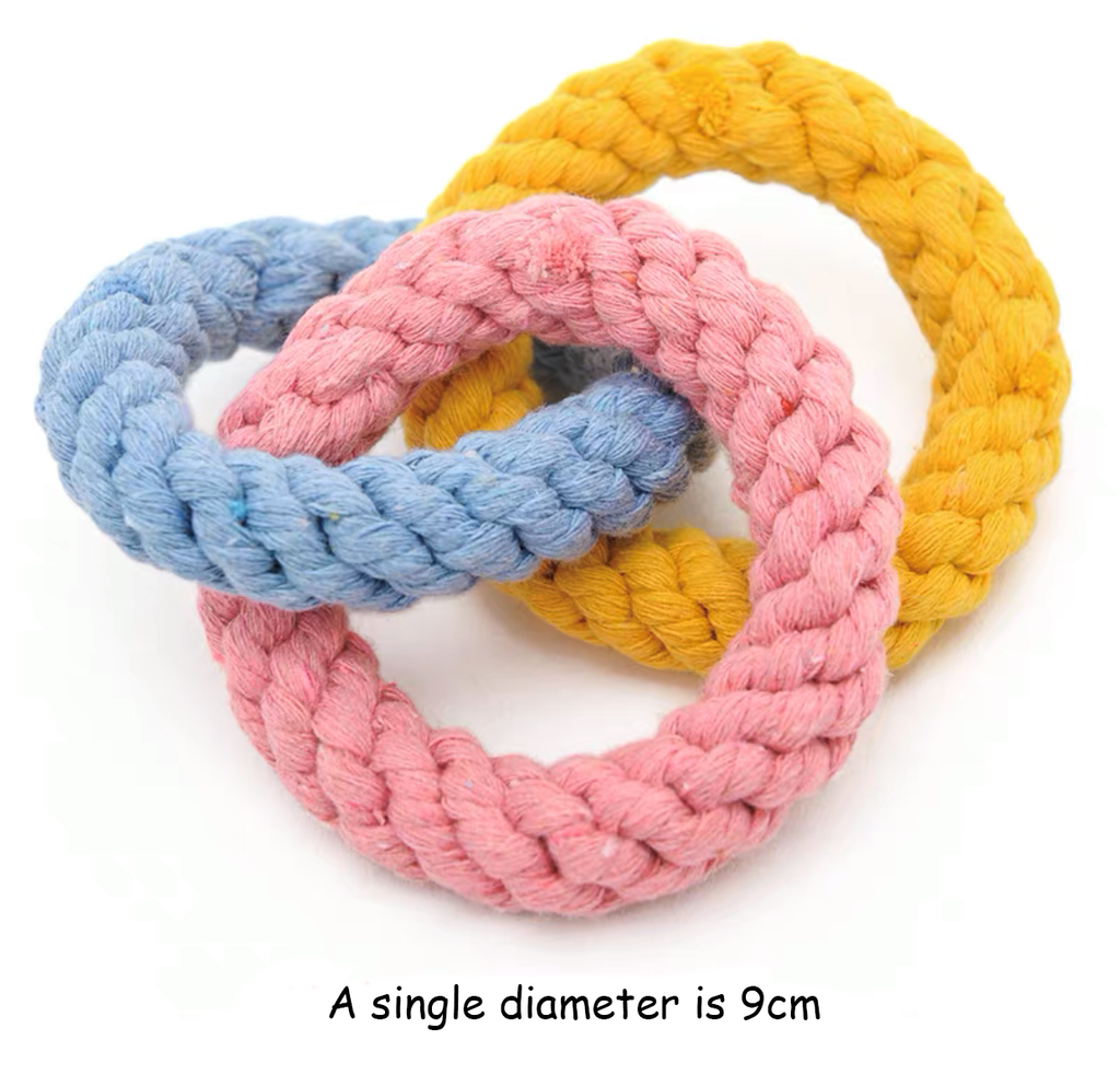 Various Styles of Chewing Rope Toy lovepetin.com