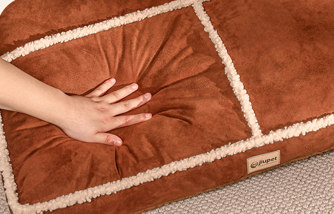 Waffle Shaped Dog Bed lovepetin.com