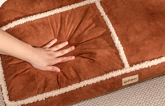 Waffle Shaped Dog Bed lovepetin.com