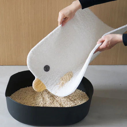 White Little Chick Cat Litter Map 3