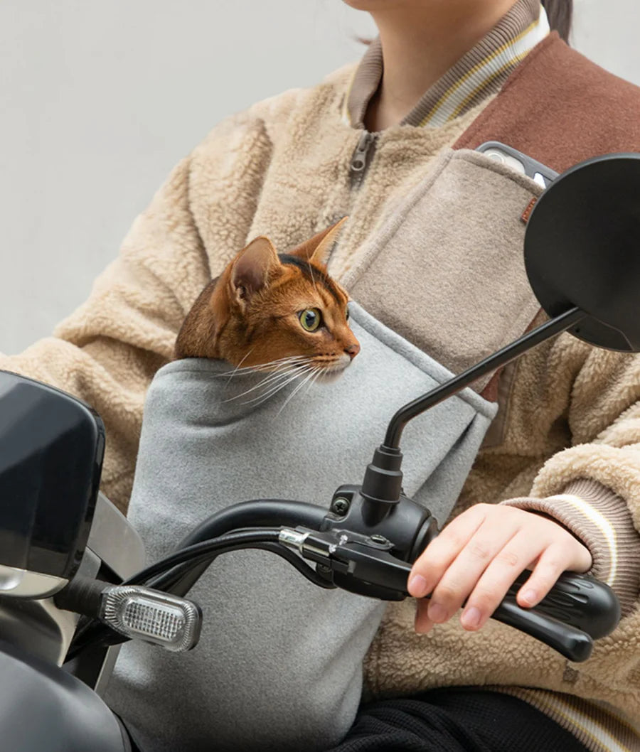 Wool Cross Body Pet Travel Bag 4