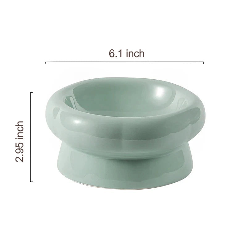 elevated pet food bowls