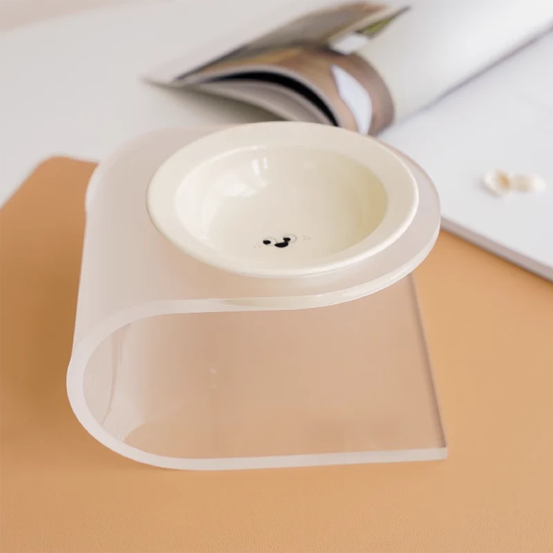 ceramic pet bowls with stand 3