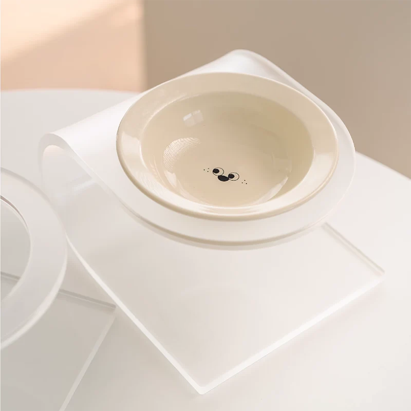ceramic pet bowls with stand 2