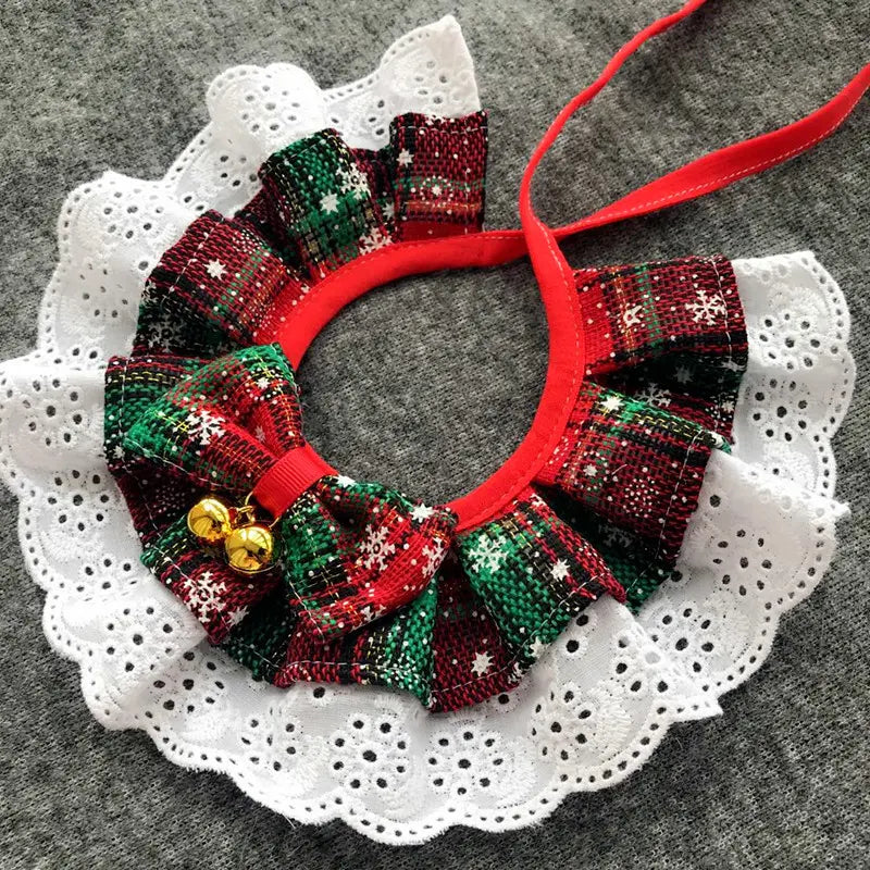 Christmas Series Cat Bow Tie & Scarf