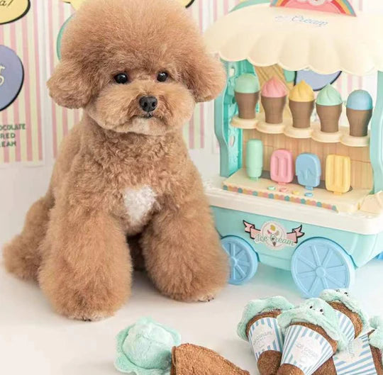 Ice-cream Sniffing Plush Toy with Sound 2