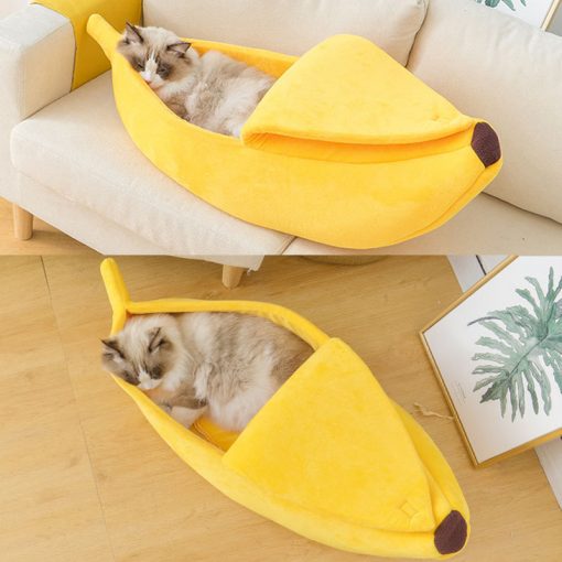 Bananen-Katzenbett